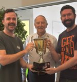 Local law students and practitioners saluted Justice Stanley Jones (centre) at the Justice Jones Cup in Cairns.